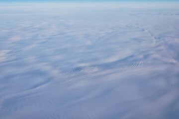 Fototapeta na wymiar Luftaufnahme über Grönland