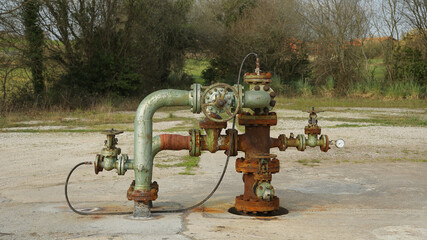 Sondeos de Solvay  de Carbonato cálcico, Polanco, Cantabria, España