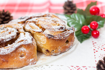 King cake escangalhado