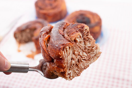 Traditional folar cake