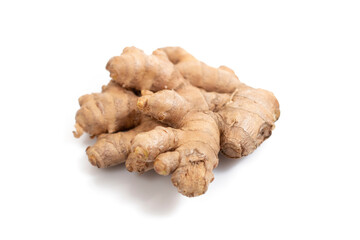 Close up of ginger root vegetable