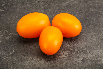 Heap of ripe Yellow tomato