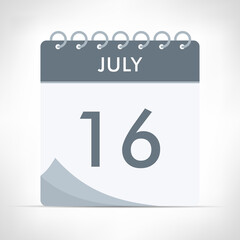 July 16 - Calendar Icon