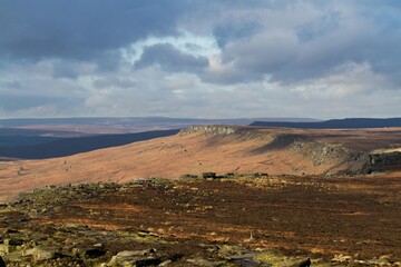 view of the mountains