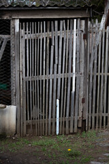 old fence for needed in the country