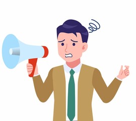 Fototapeta premium ネクタイをした若い男性