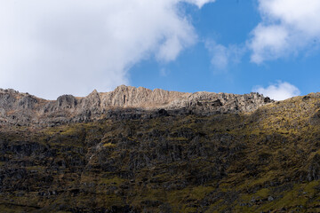 landscape with sky and clouds