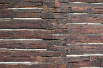 Old wooden wall