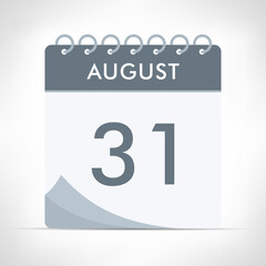 August 31 - Calendar Icon