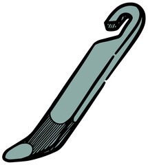 Prying tools icons  style color vector illustration