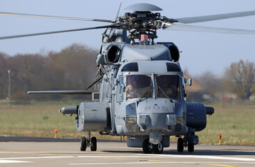 Fototapeta na wymiar Canadian military Sikorsky CH-148 Cyclone helicopter