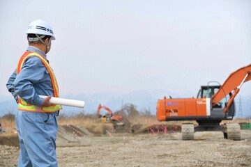 建設工事・施工管理する現場監督
