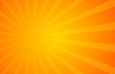 Retro sunburst abstract background design with sun rays   vector illustration.