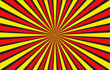 Retro sunburst abstract background design with sun rays   vector illustration.