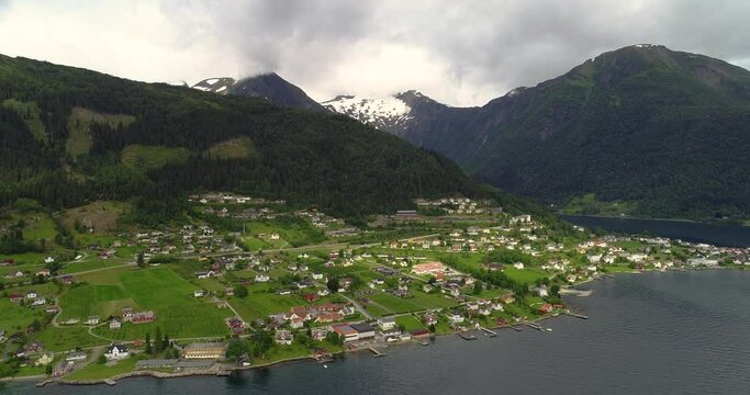Balestrand. The administrative centre of Balestrand Municipality in Sogn og Fjordane county, Norway.