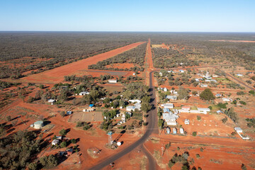 The far western town of Eula, Queensland , Australia.
