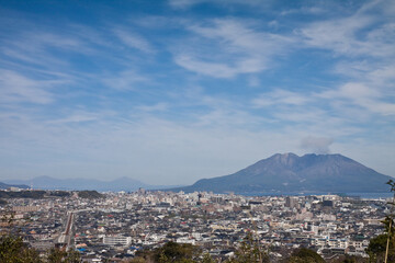 慈眼寺公園より谷山市街地を望む
