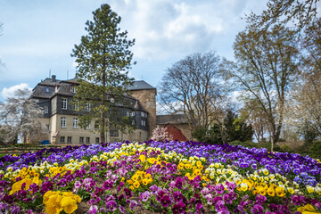 Schlosspark, Oberes Schloss, Siegen, NRW