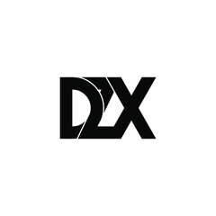 dzx letter original monogram logo design