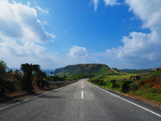 与那国島の絶景道