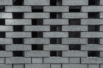 コンクリートの壁　Material of the unique white wall