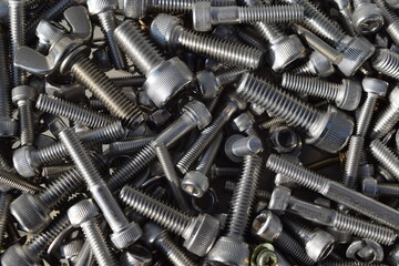 各種のボルトとネジ類