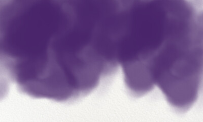 eggplant watercolor background on white canvas