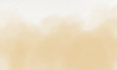 tan watercolor background on white canvas