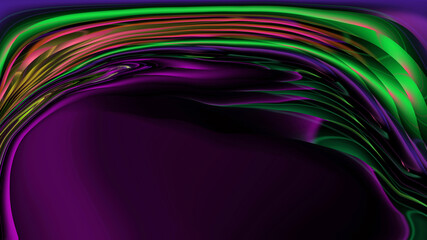 Abstract green, purple and violet backgroundwith copy space