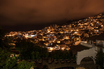 Fototapeta premium Taxco Guerrero de Noche