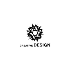 Creative Complicated Abstract Vector Logo Design EPS10
