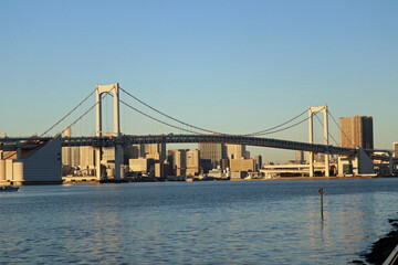 豊洲ぐるり公園から見える風景