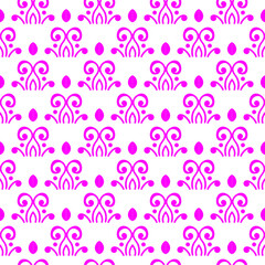 seamless pattern of ornamental mandala background design illustration. 