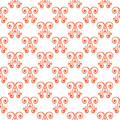 seamless pattern of ornamental mandala background design illustration. 