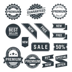 Promotion product label vector