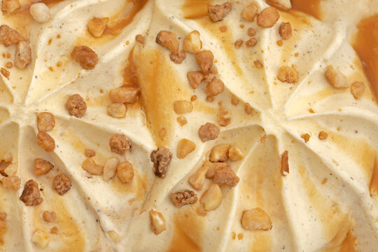glace vanille et noix de macadamia