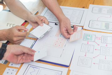 Web designer, creative planning, application development, user experience concept outline.