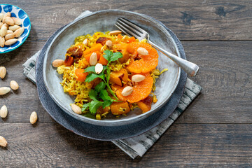 Vegetarian rice pilaf