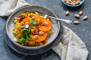 Vegetarian rice pilaf