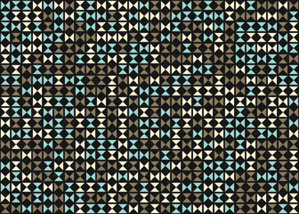Abstract Geometric Pattern generative computational art illustration