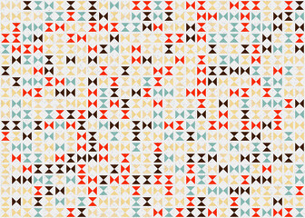 Abstract Geometric Pattern generative computational art illustration