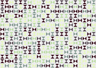 Abstract Geometric Pattern generative computational art illustration