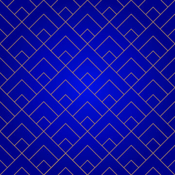 Diamond geometric tile pattern