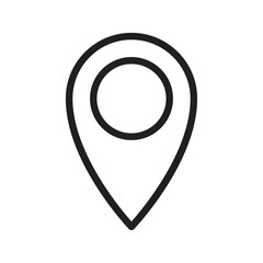 Location vector sketch icon isolated on white background. Location sketch icon for infographic, website or app.