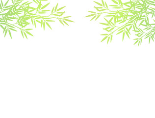 笹の枝のイラスト