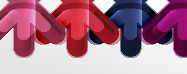 Abstract glossy crosses background for business or technology presentations, internet posters or web brochure covers