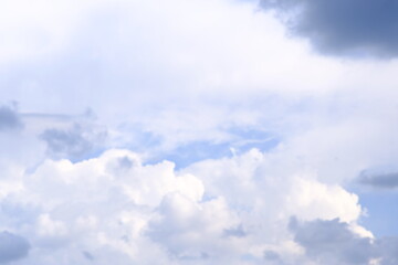 clouds and blue sky in nature background