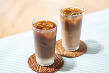 アイスカフェラテ　アイスコーヒー