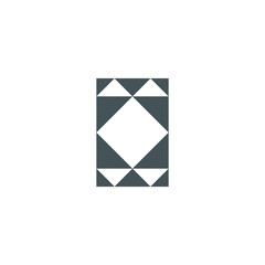 Maori Logo - Samoan Tribal Tattoo Symbol Polynesian Pattern Decoration Motif Isometric Triangle Hawaian style Ethnic Decor Tiki