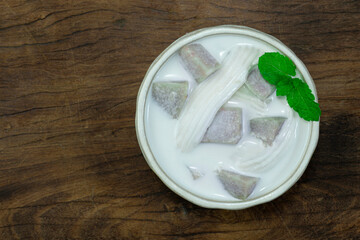 Taro in Coconut Milk  Thai Dessert Sweet